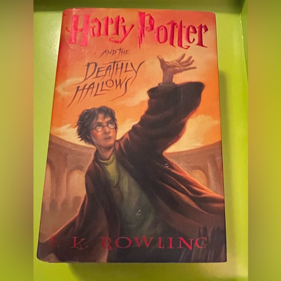 FIRST EDITION BOOK 7 Harry Potter series, The Deathly Hallows WITH RARE ERRORS - Picture 7 of 13